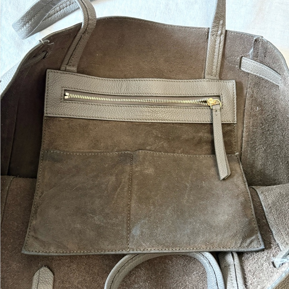 Celine Cabas Tote Bag Small Gray - Picture 4 of 8
